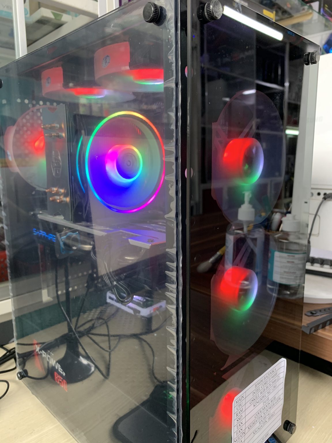 Tản nhiệt CPU VSP COOLER MASTER T410i - LED RGB - Hình ảnh 3