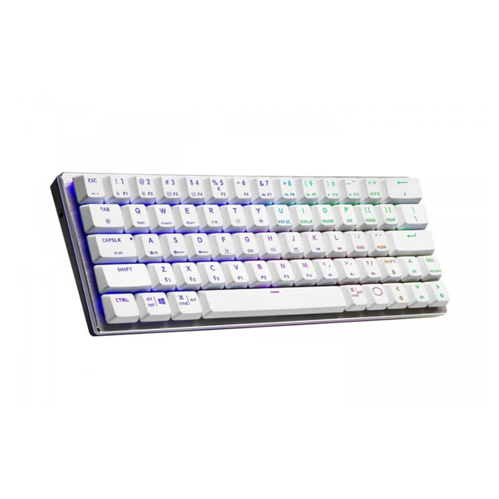 Bàn phím không dây Cooler Master SK622 White (Red Switch) - Hình ảnh 2