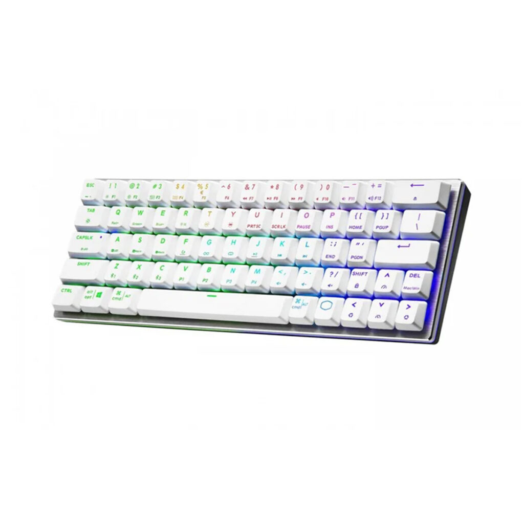 Bàn phím không dây Cooler Master SK622 White (Red Switch) - Hình ảnh 3