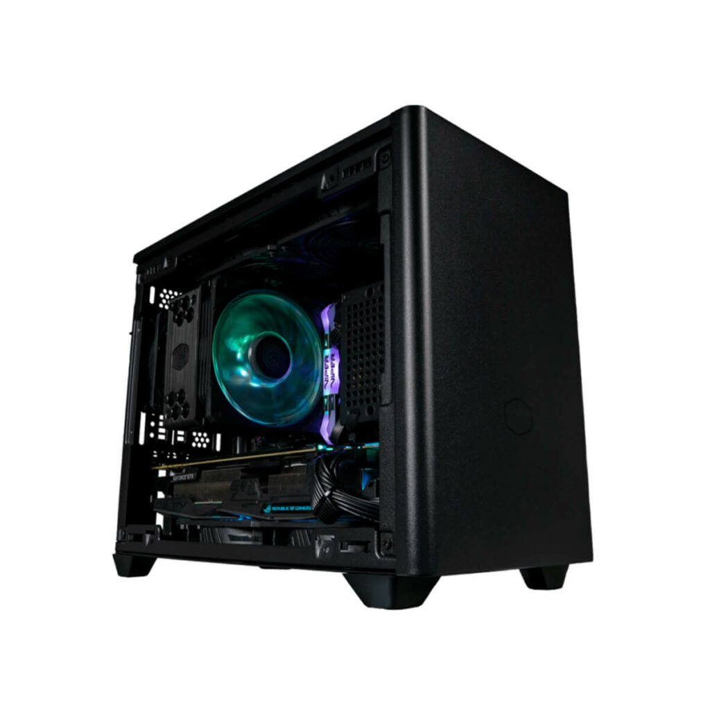 Case Cooler Master MASTERBOX NR200 Black (Mini ITX Tower/Màu đen)