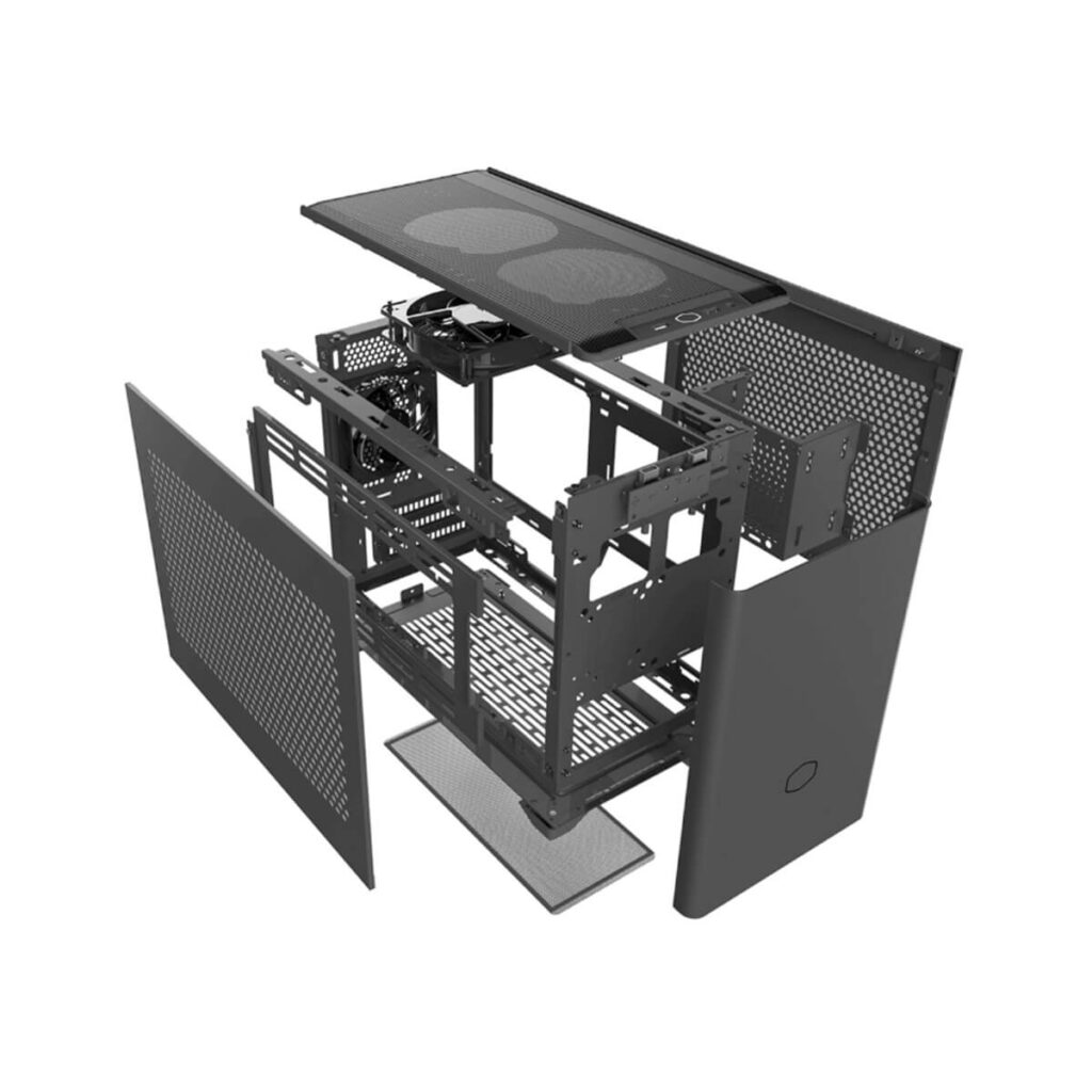 Case Cooler Master MASTERBOX NR200 Black (Mini ITX Tower/Màu đen) - Hình ảnh 11