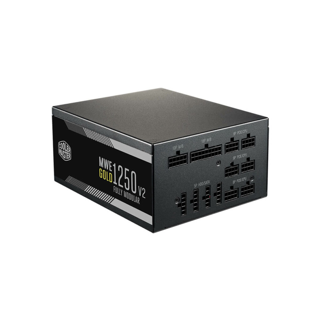 Nguồn Cooler Master MWE Gold V2, Fully modular 1250W A/EU Cable