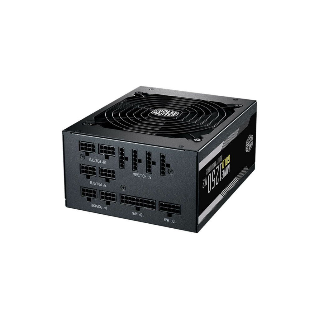 Nguồn Cooler Master MWE Gold V2, Fully modular 1250W A/EU Cable - Hình ảnh 3