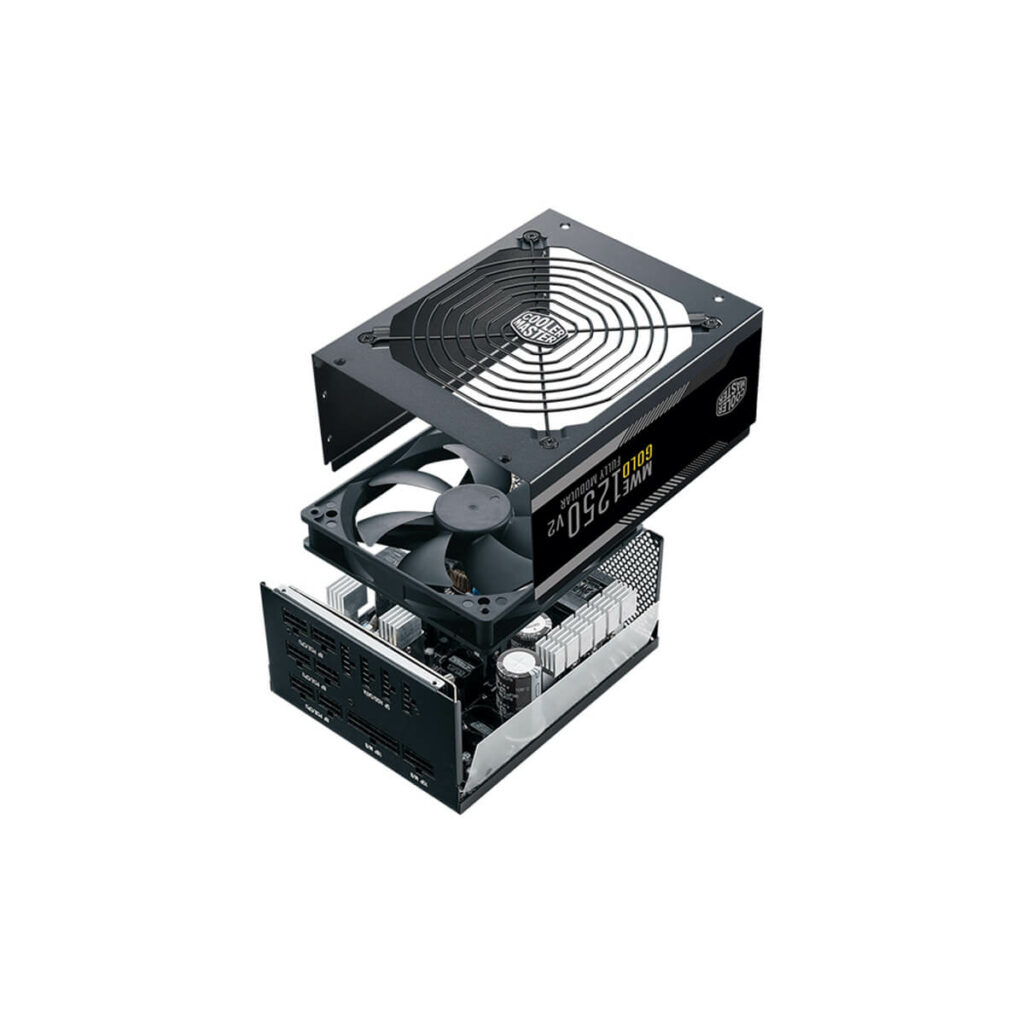 Nguồn Cooler Master MWE Gold V2, Fully modular 1250W A/EU Cable - Hình ảnh 6