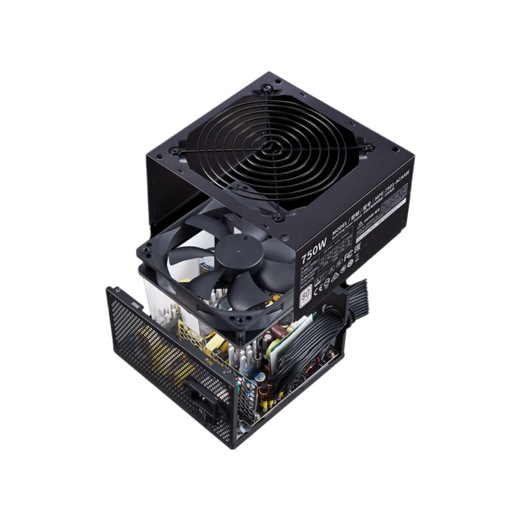 Nguồn máy tính Cooler Master MWE White 230V 750W A/EU Cable - Hình ảnh 4