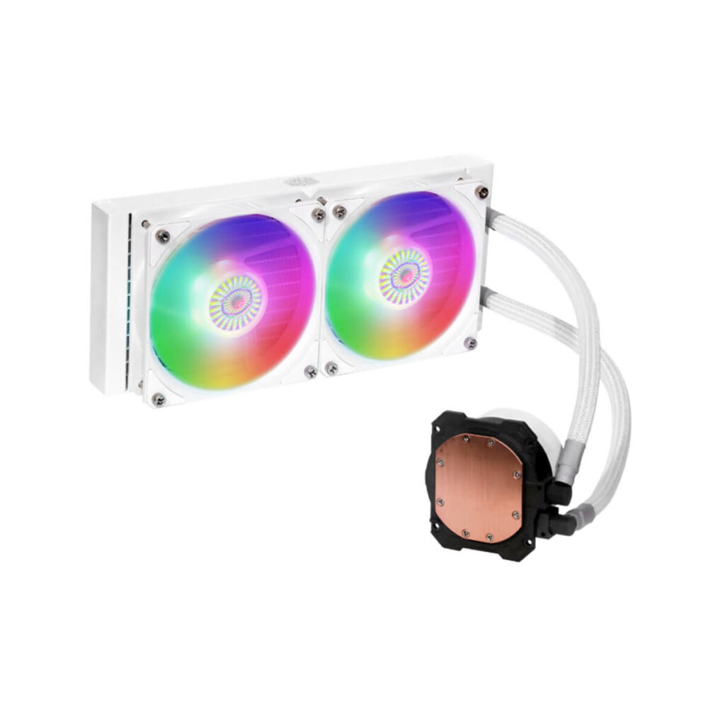 Tản nhiệt Cooler Master MASTERLIQUID ML240L V2 ARGB White Edition - Hình ảnh 2