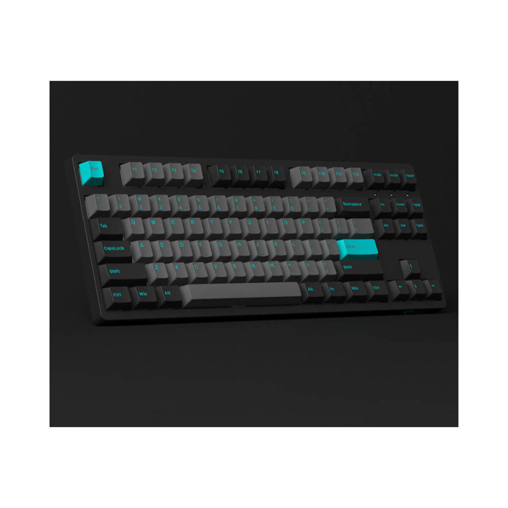 Bàn phím AKKO 3087 Plus Black & Cyan - Hình ảnh 3