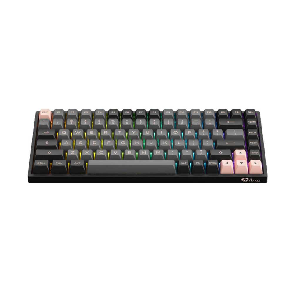 Bàn phím cơ AKKO 3084B Plus Black Pink - Hình ảnh 3