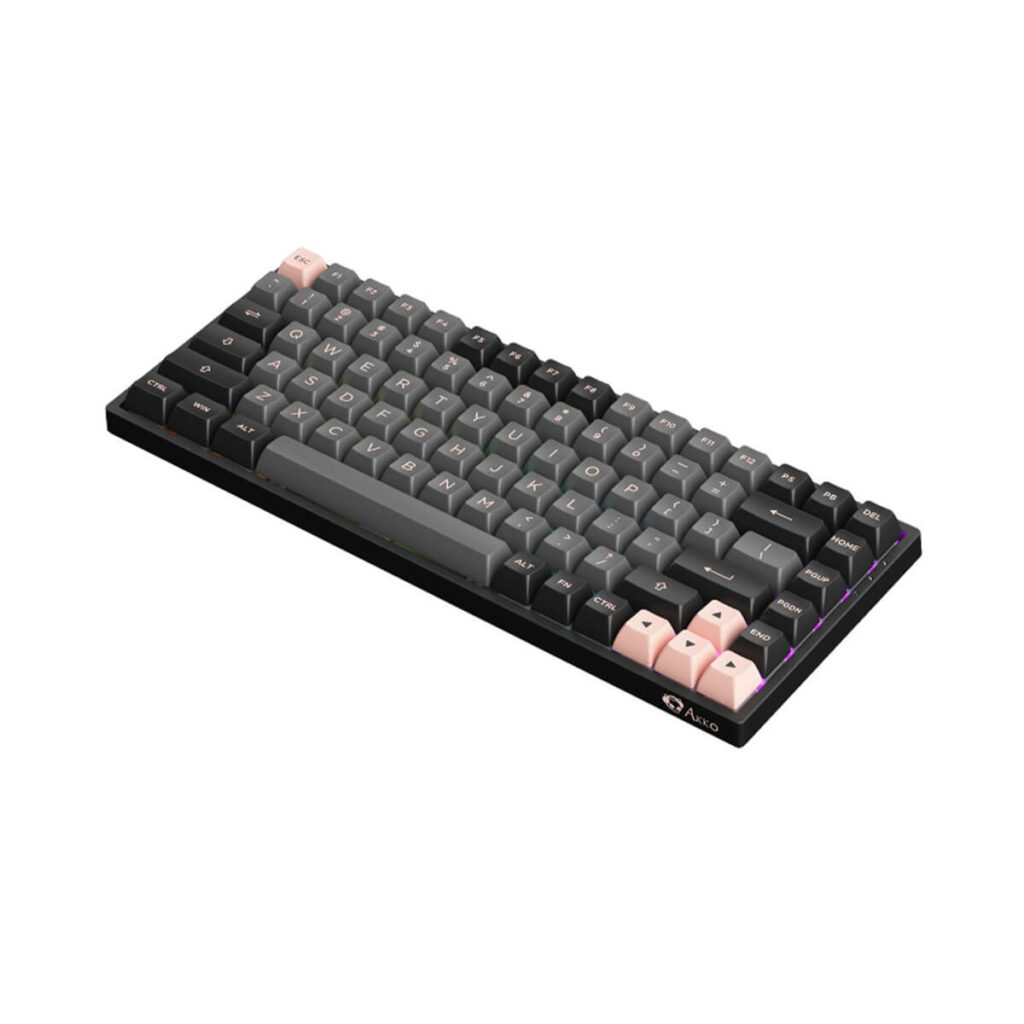 Bàn phím cơ AKKO 3084B Plus Black Pink - Hình ảnh 4