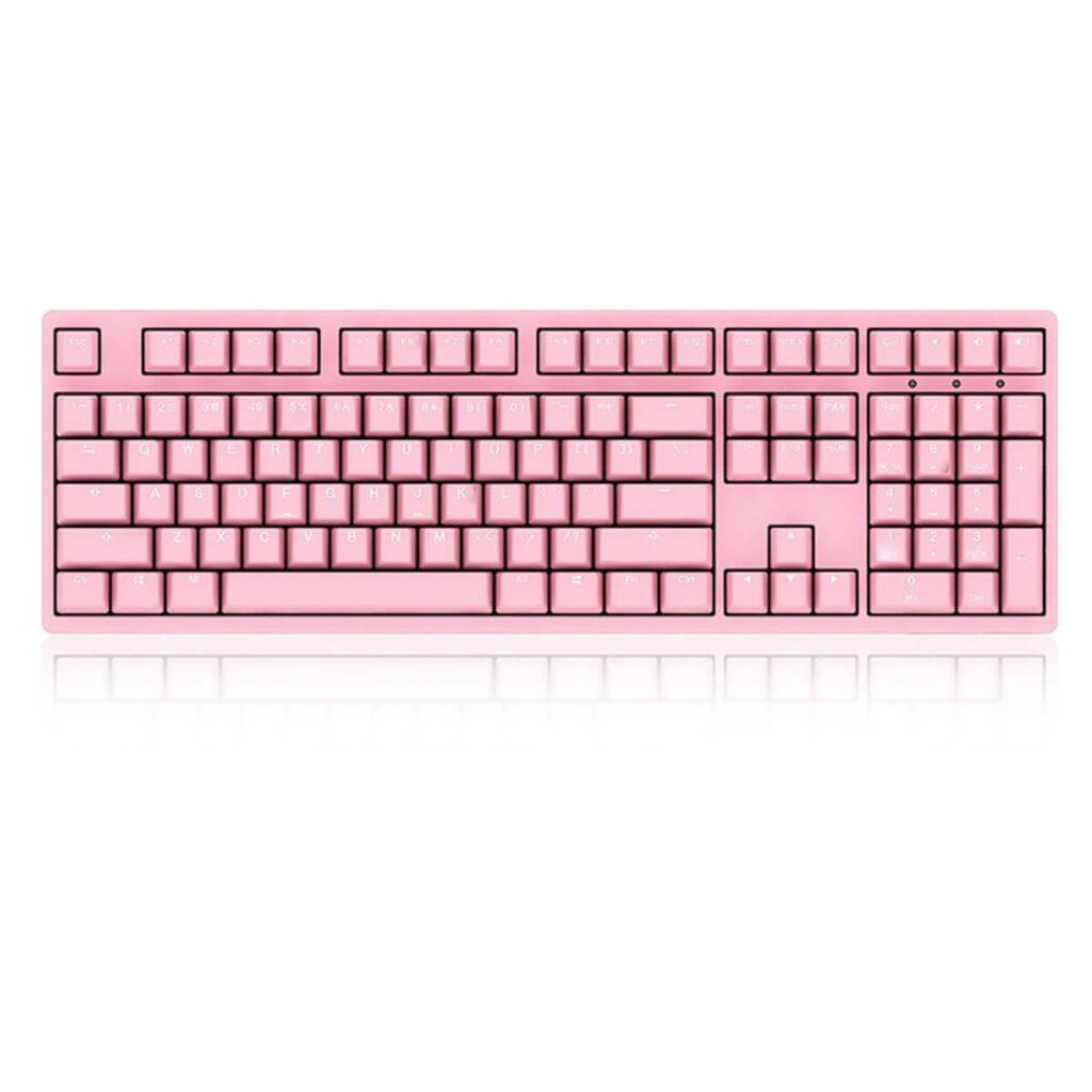 Bàn phím cơ AKKO 3108S Pink Led White
