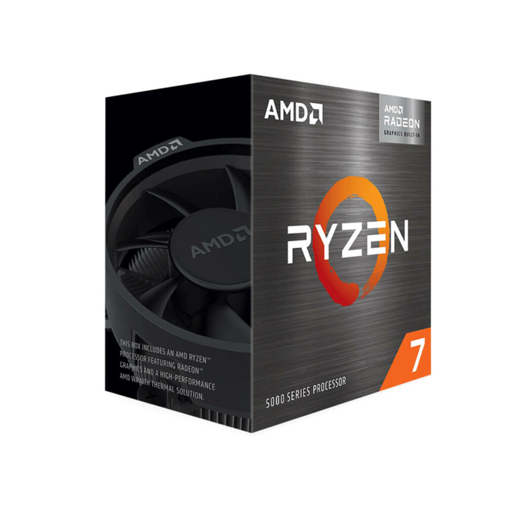 CPU AMD Ryzen 7 5700G (3.8GHz Upto 4.6GHz / 20MB/ Socket AM4)