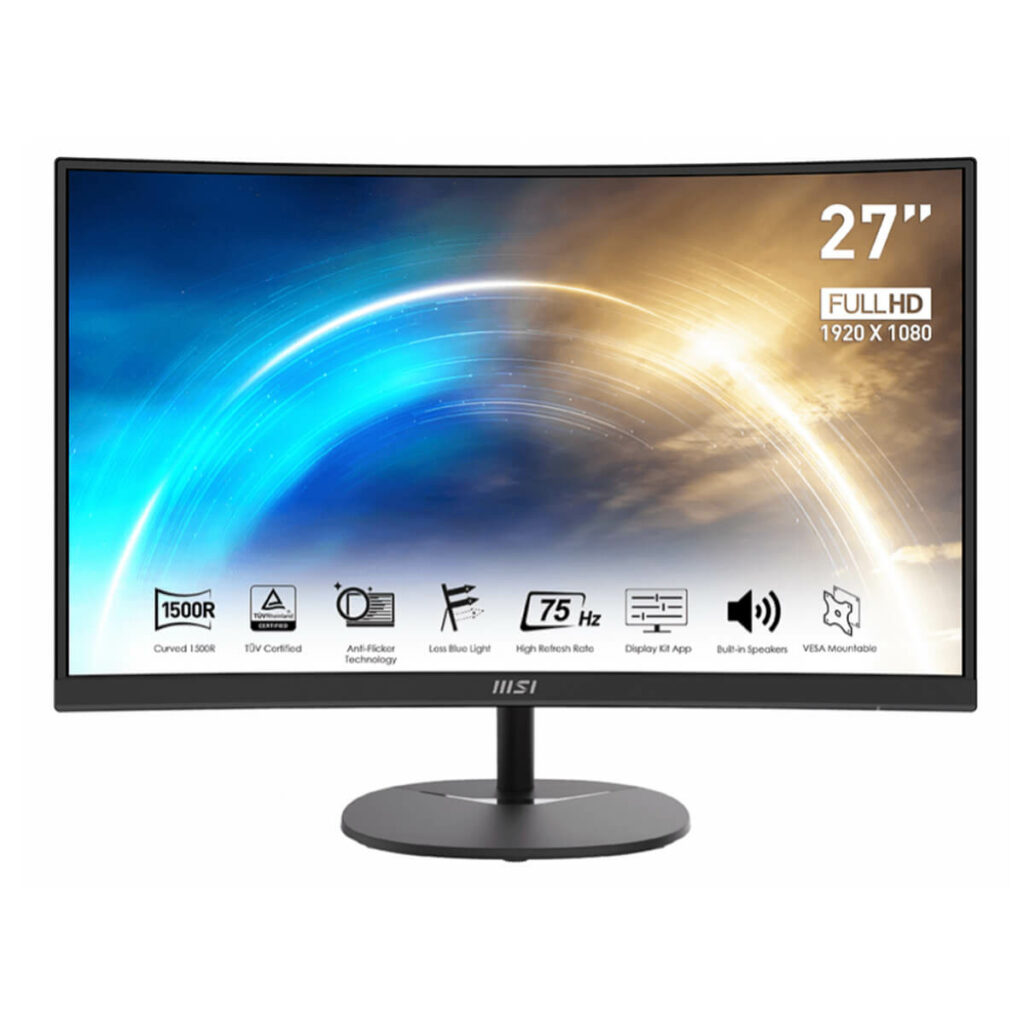 Màn Hình Cong MSI Pro MP271C/ 27″/ FHD/ 75Hz/ VA