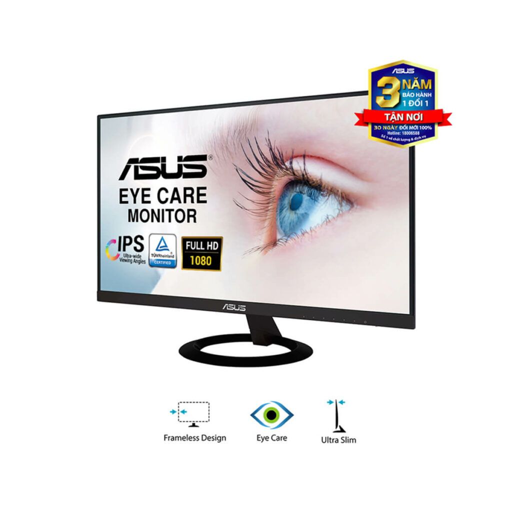 Màn Hình Siêu Mỏng ASUS VZ249HE 23.8 inch IPS Full HD Bảo Vệ Mắt - Hình ảnh 3