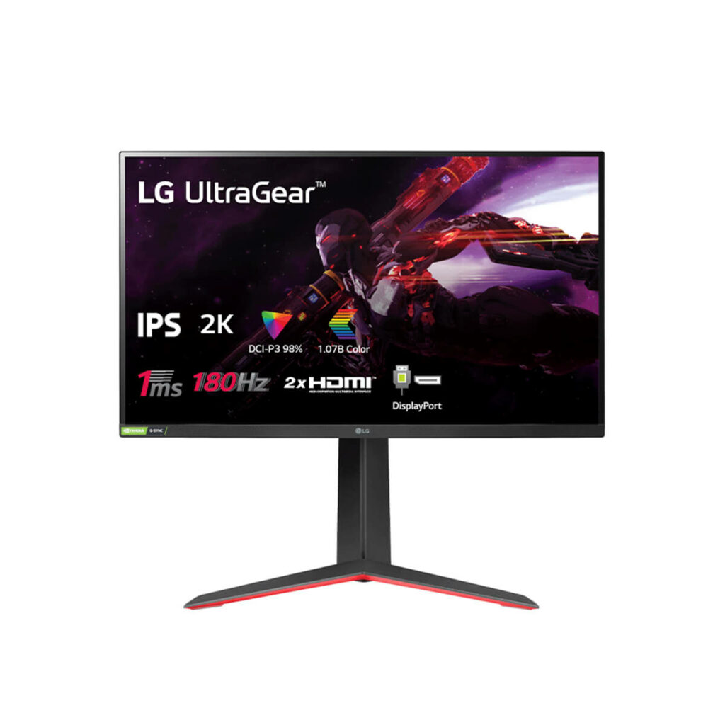 Màn hình LG 27GP850-B (27inch/QHD/NanoIPS/165Hz/1ms/320nits/HDMI+DP+USB+Audio/Freesync)