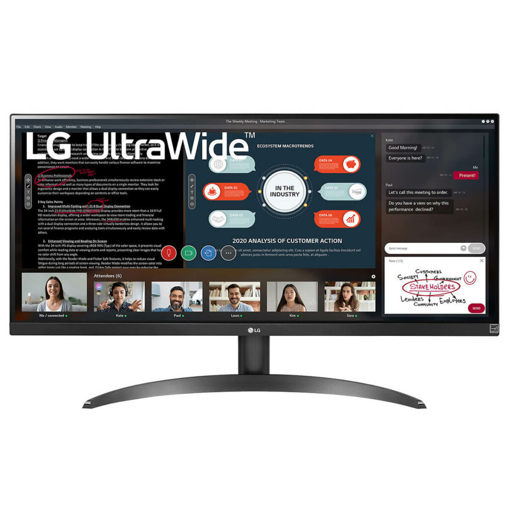 Màn hình LG 29WP500-B (29inch/WFHD/IPS/75Hz/5ms/200nits/HDMI+Audio/FreeSync)