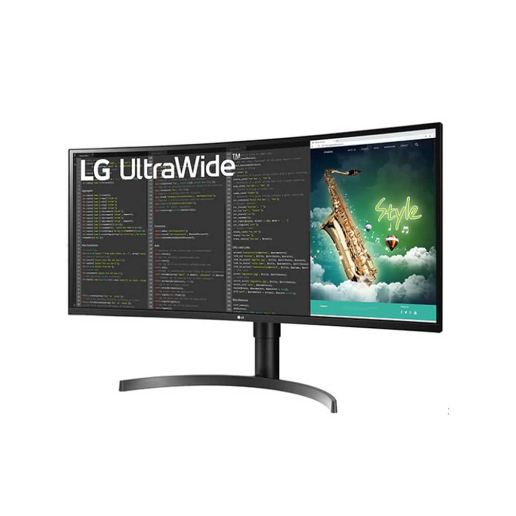Màn hình LG 35WN75C-B (35inch/2K-QHD/VA/100Hz/5ms/240nits/FreeSync/Loa/Cong)