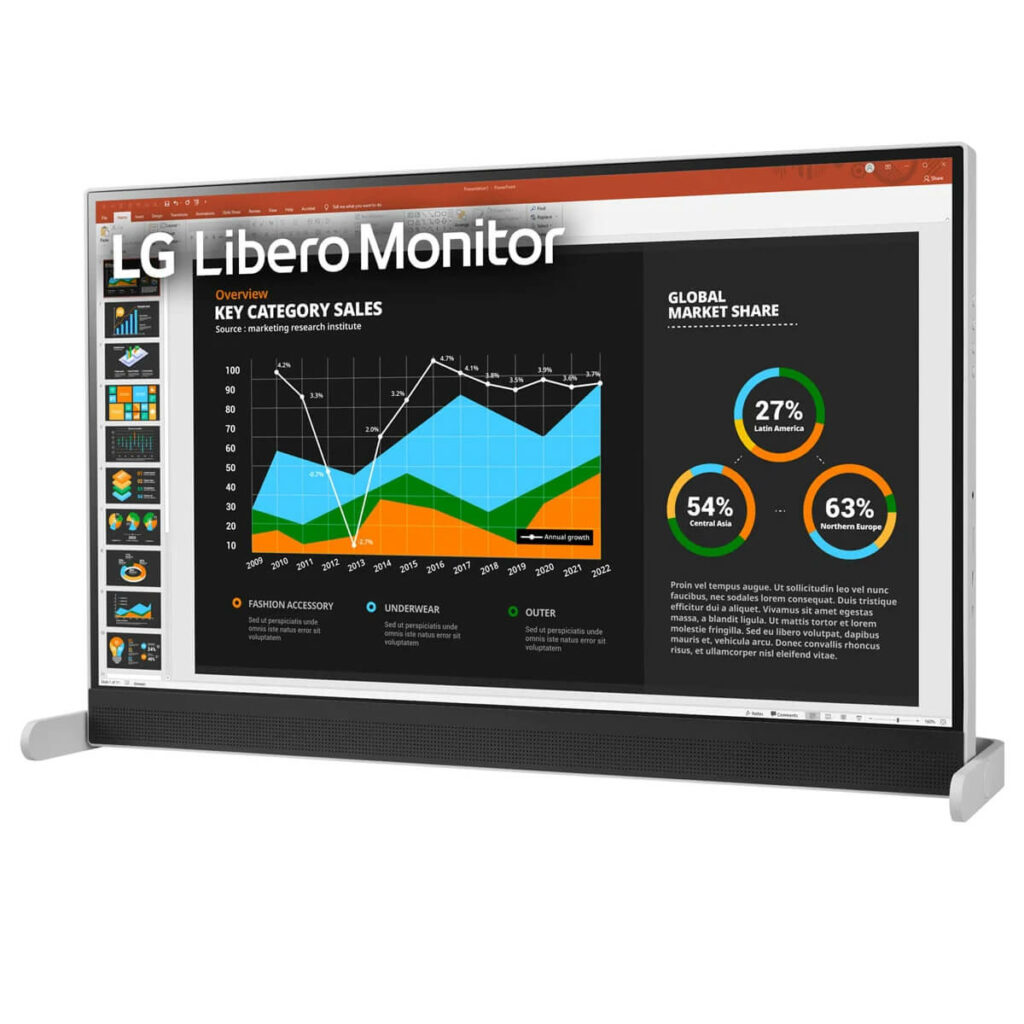 Màn hình LG Libero 27BQ70QC-S | 27inch - 2K - Webcam - Hình ảnh 3