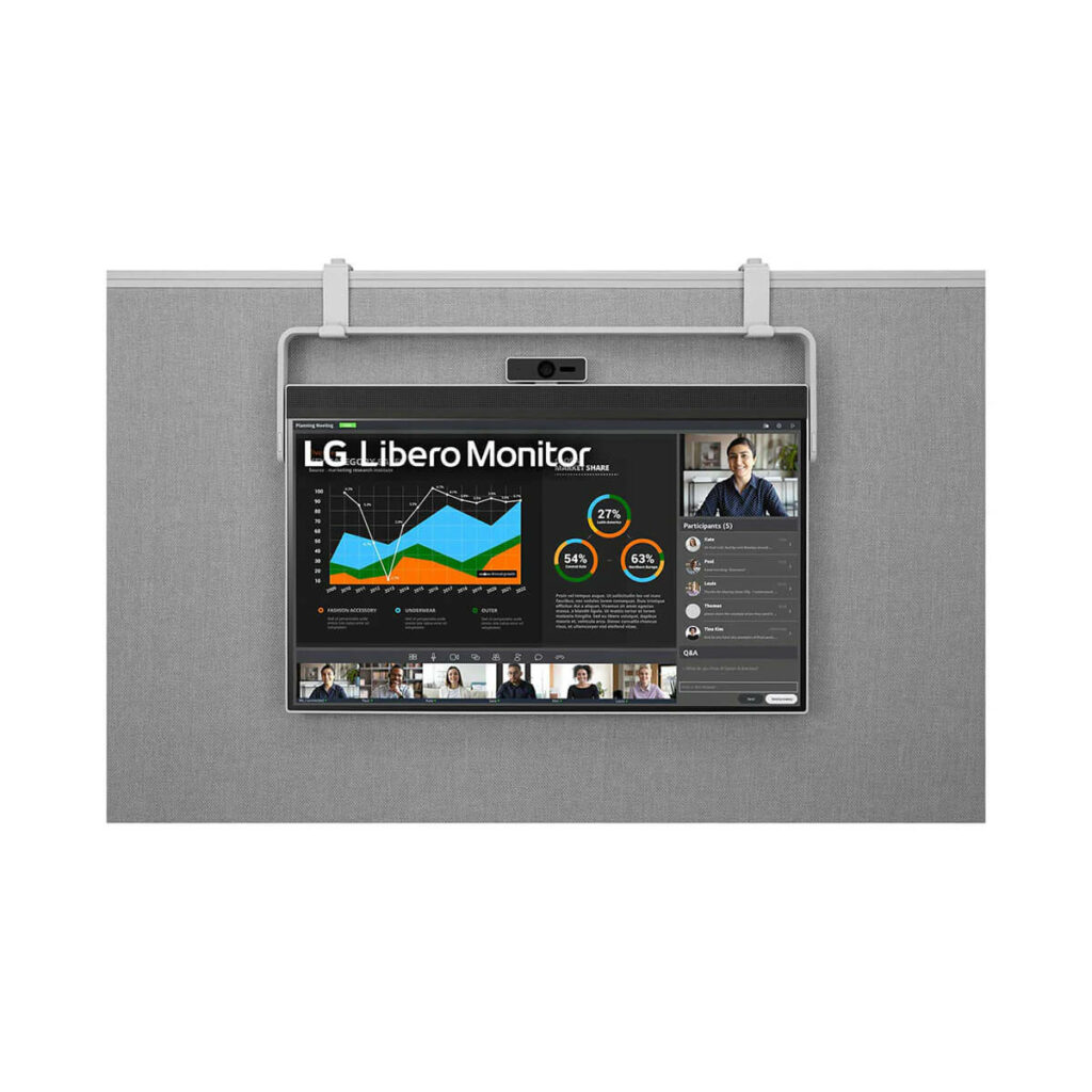 Màn hình LG Libero 27BQ70QC-S | 27inch - 2K - Webcam - Hình ảnh 4