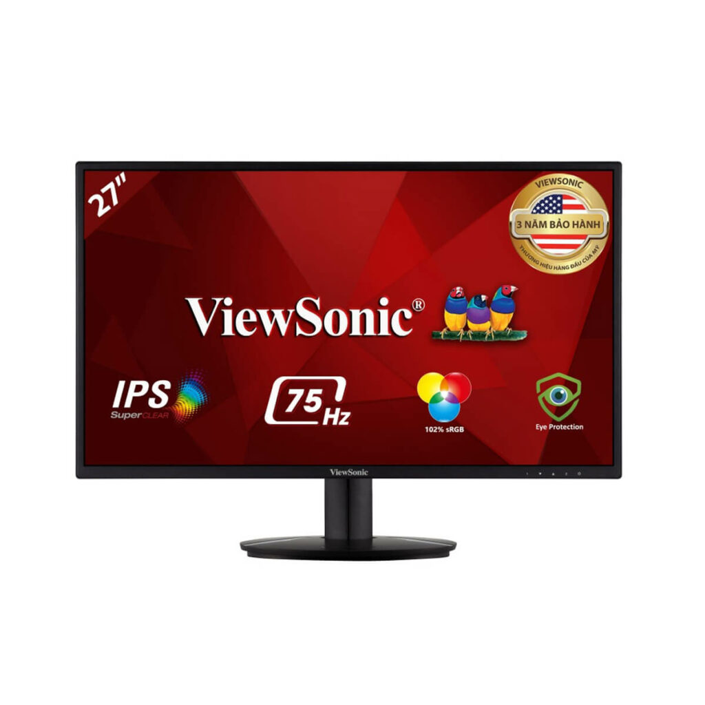 Màn hình Viewsonic VA2718-SH-2 (27inch/FHD/IPS/75Hz/5ms/250nits/HDM+ VGA)