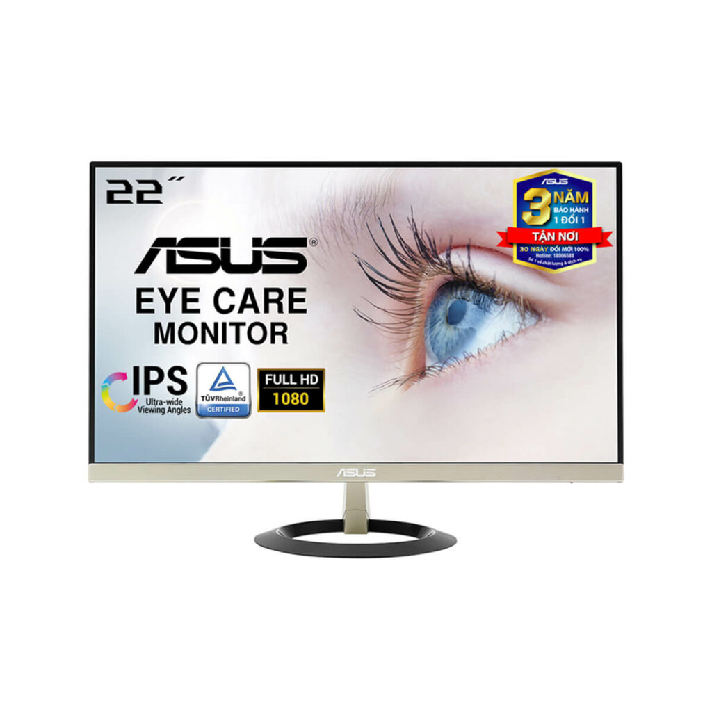 Màn hình Asus VZ229H (21.5Inch IPS Không viền, siêu mỏng, tích hợp Loa) - Hình ảnh 2