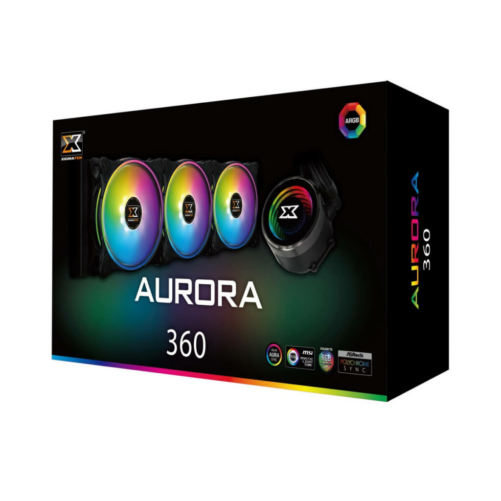 Tản Nhiệt nước Xigmatek Aurora 360 ARGB - EN42814 (Đen) - Hình ảnh 2