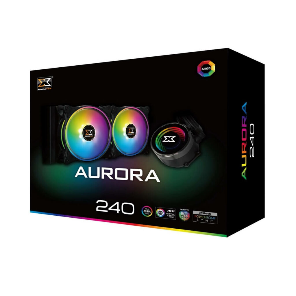 Tản nhiệt nước AIO Xigmatek AURORA 240 ARGB - EN42807 (Đen) - Hình ảnh 2
