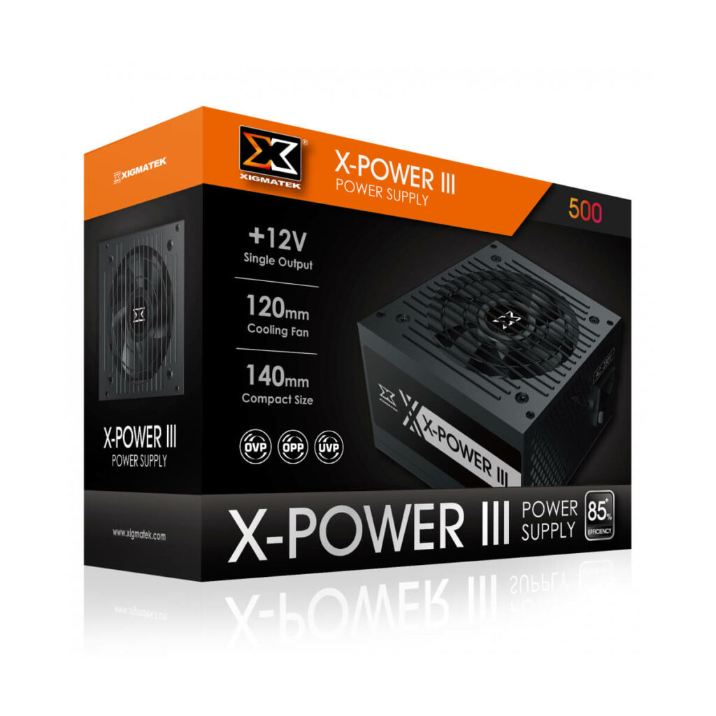Nguồn XIGMATEK X-POWER III X-500 (EN45976)