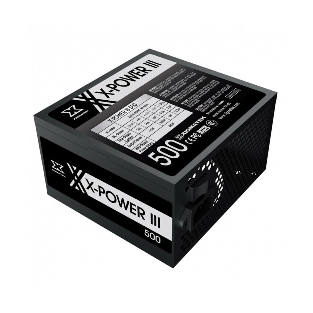 Nguồn XIGMATEK X-POWER III X-500 (EN45976) - Hình ảnh 2
