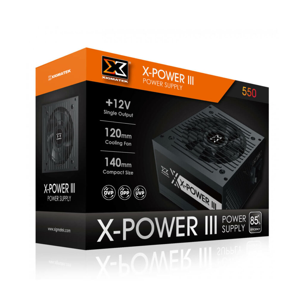 Nguồn XIGMATEK X-POWER III X-550 (EN45983)