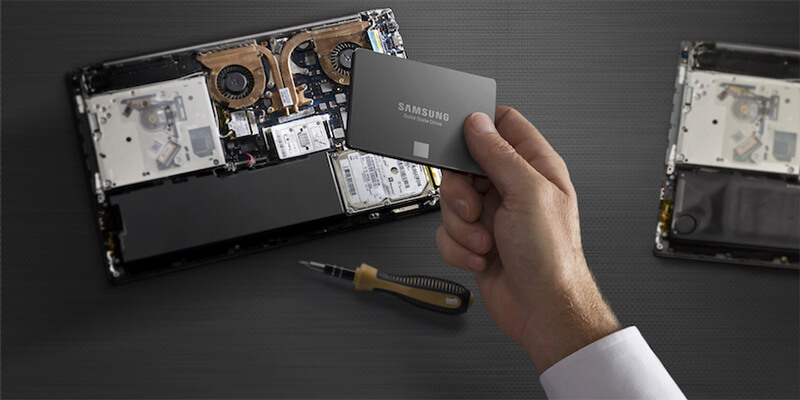 Nâng cấp ổ cứng SSD cho máy