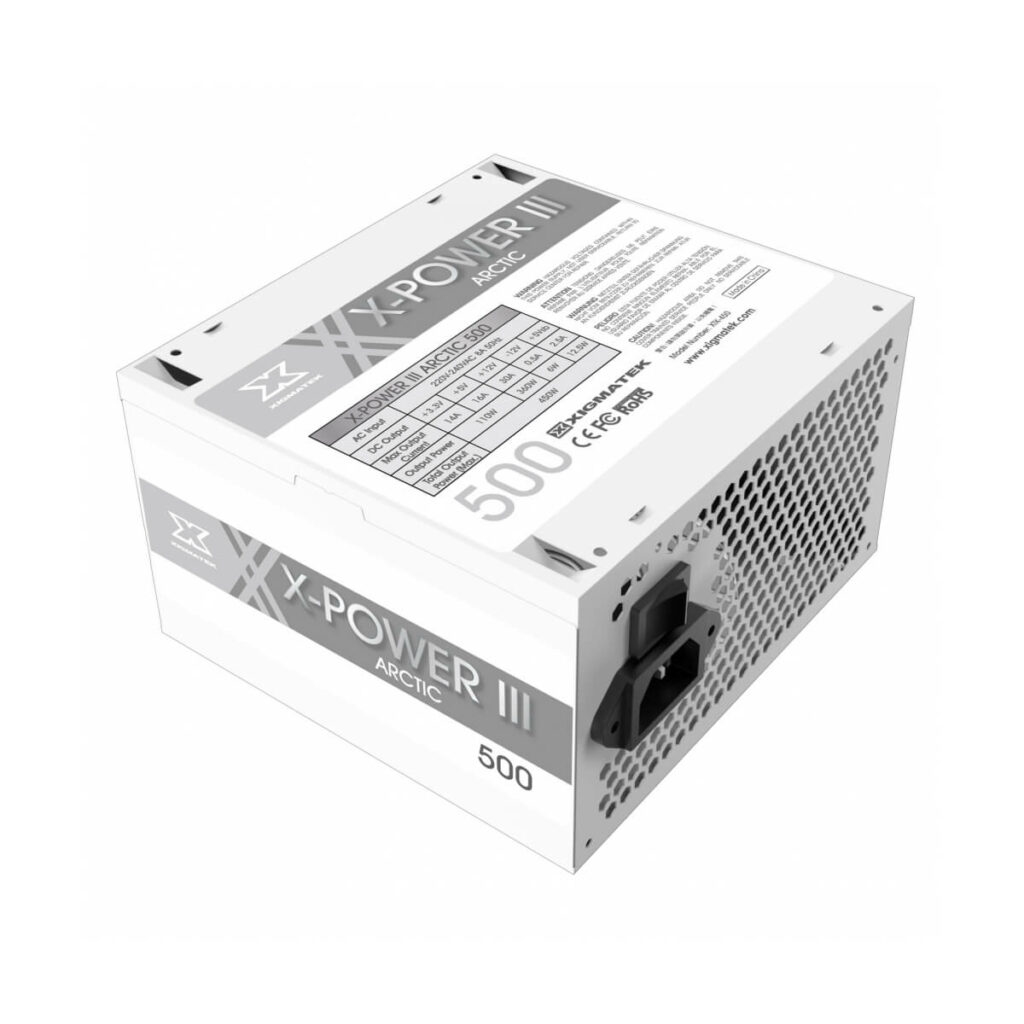 Nguồn XIGMATEK X-POWER III X-500 ARTIC (EN48052) - Hình ảnh 3