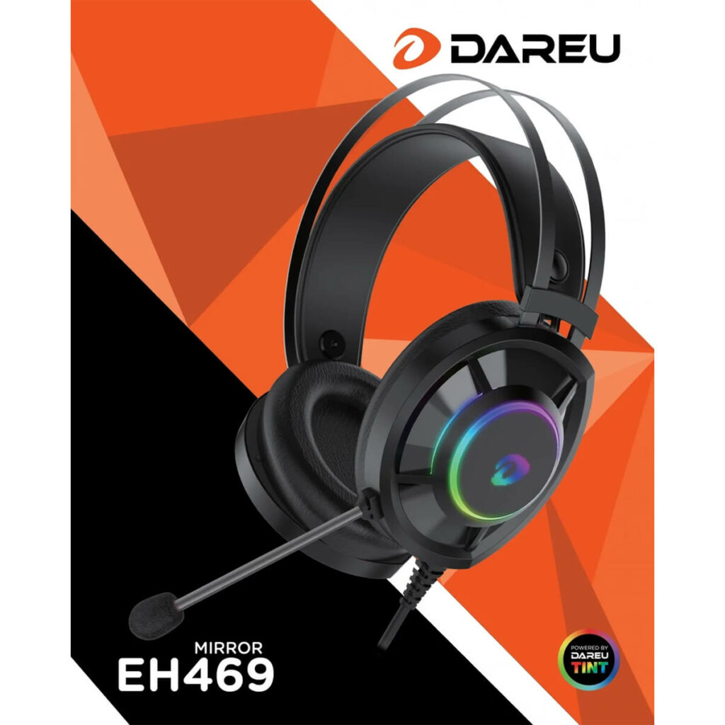 Tai nghe DareU EH469 7.1 RGB Black - Hình ảnh 3