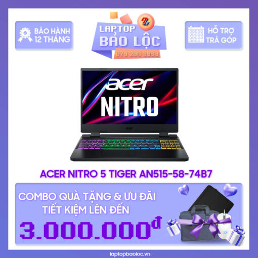Acer Nitro 5 Tiger AN515-58-74B7