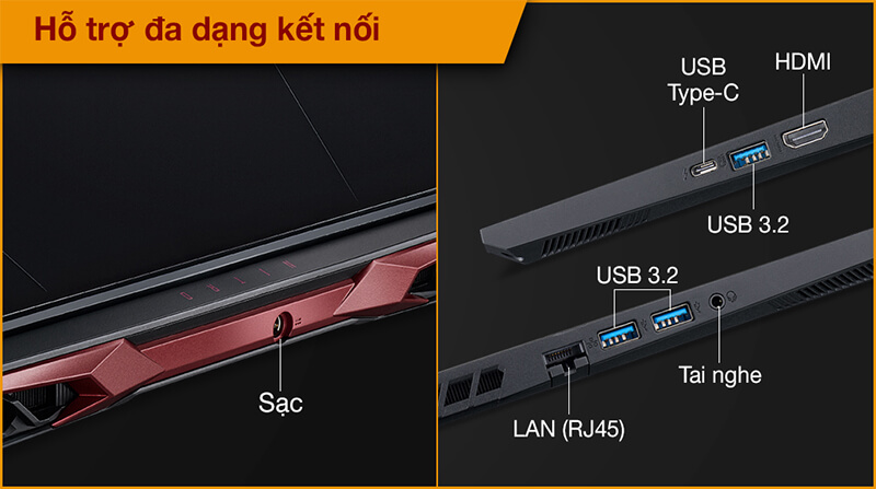 Laptop Gaming Acer Nitro 5 AN515-57-54MV