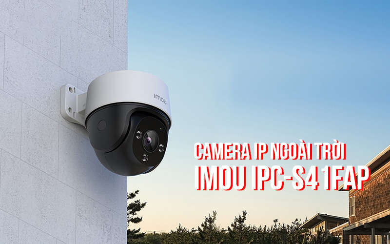 iMOU IPC-S41FAP là dòng camera IP Wifi sắc nét, tích hợp nhiều tính năng ưu việt của 1 chiếc camera wifi ngoài trời