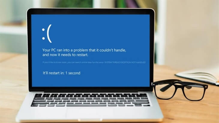 Những lỗi thường gặp ở laptop
