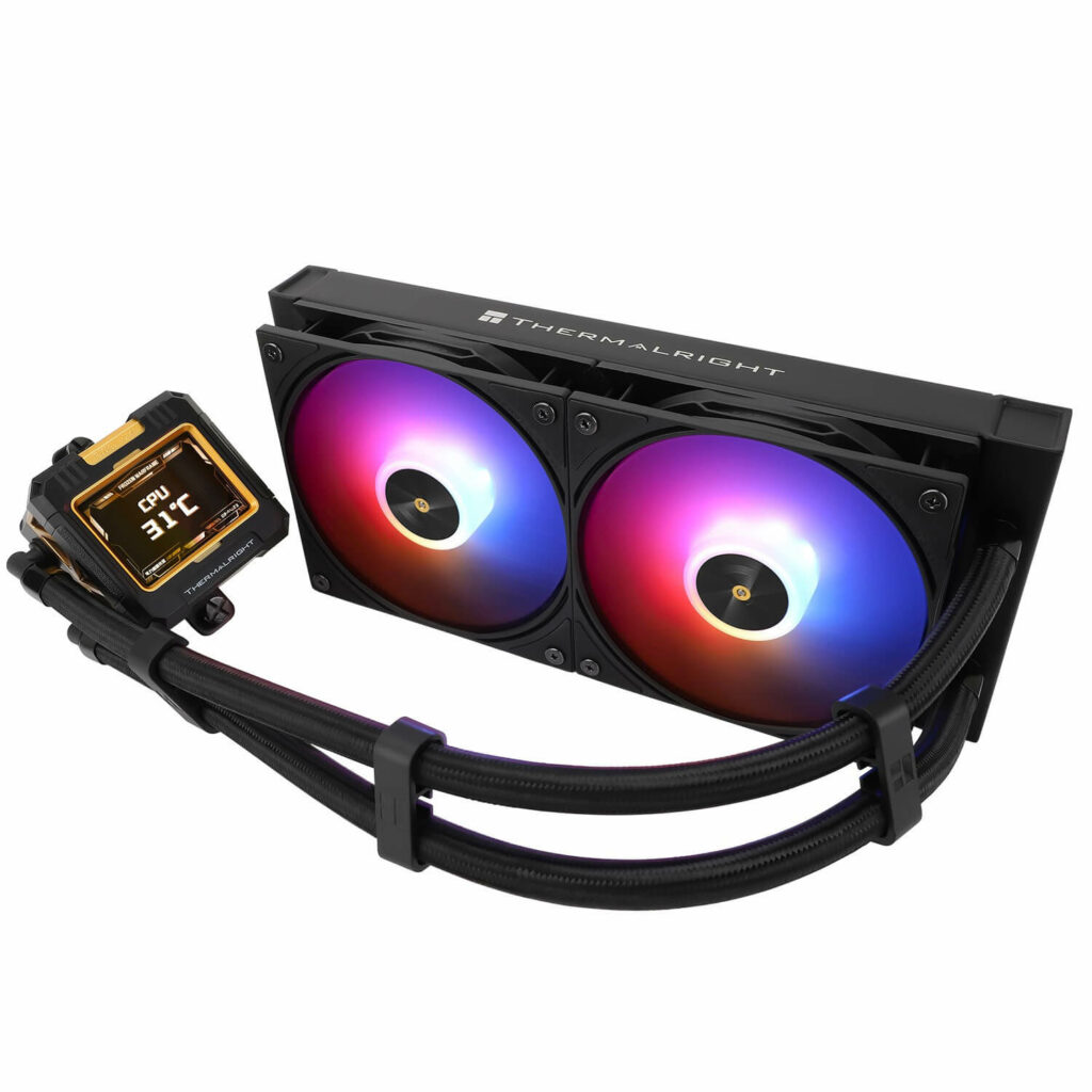 Tản nhiệt nước AIO Thermalright Frozen Warframe 240 BLACK ARGB - Hình ảnh 2