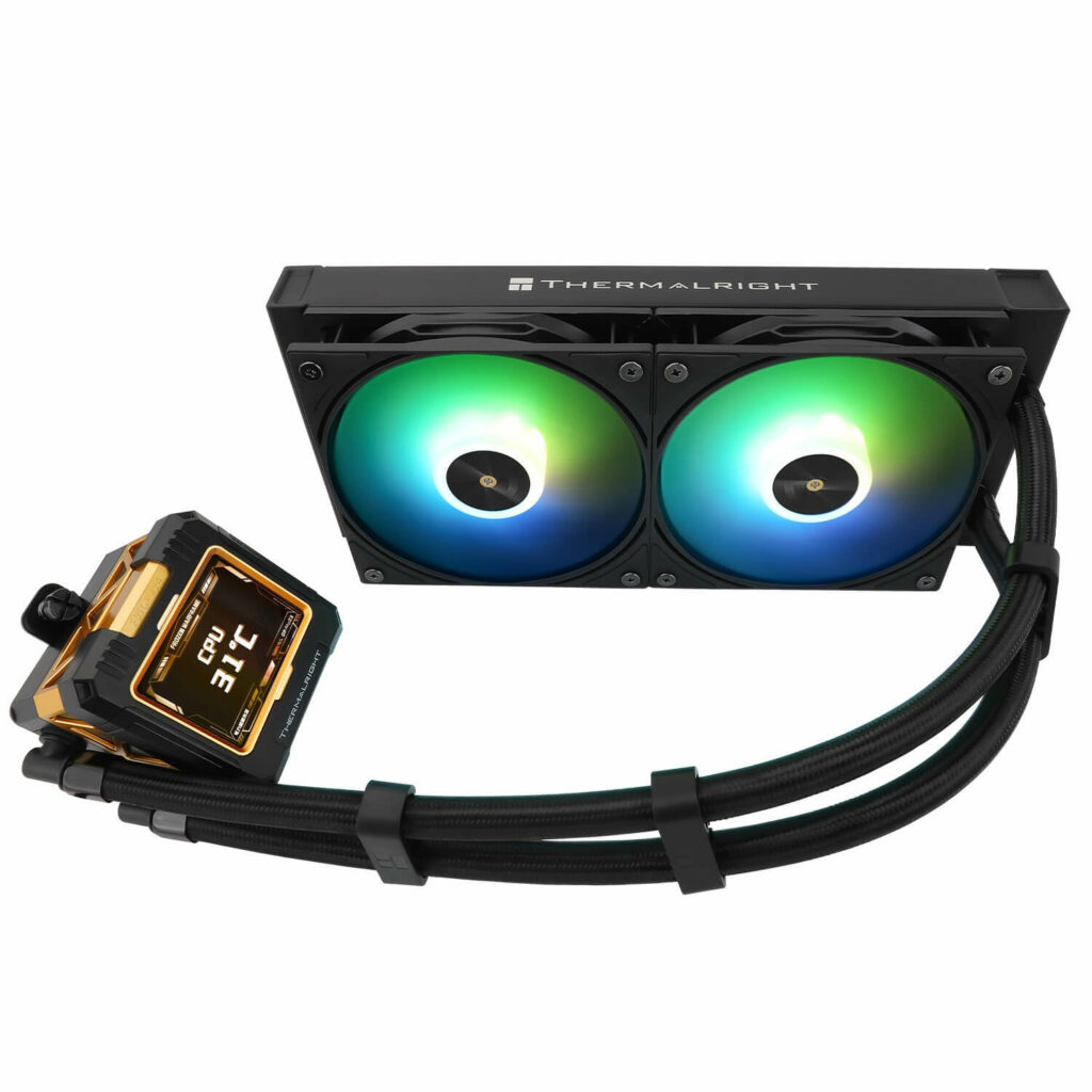 Tản nhiệt nước AIO Thermalright Frozen Warframe 240 BLACK ARGB - Hình ảnh 4
