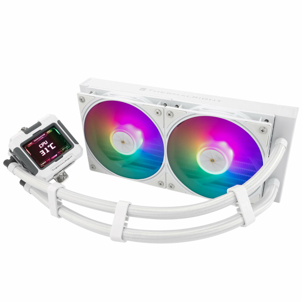 Tản nhiệt nước AIO Thermalright Frozen Warframe 240 WHITE ARGB - Hình ảnh 2