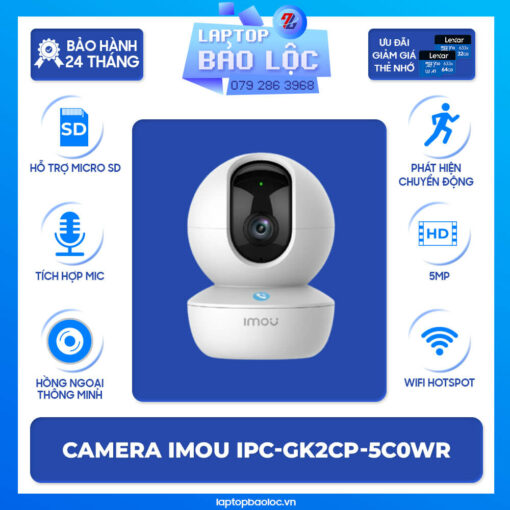 Camera IP wifi 5MP IMOU IPC-GK2CP-5C0WR