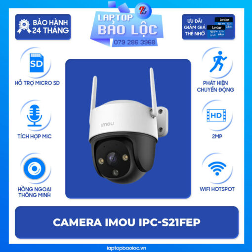Camera WIFI 2MP iMOU IPC-S21FEP