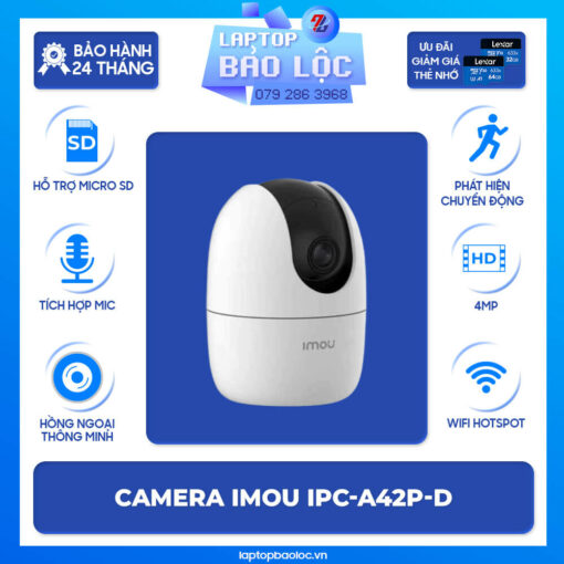 Camera IP WiFi 4MP Imou IPC-A42P-D