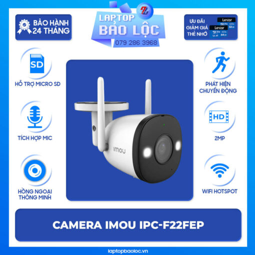 Camera IP Wifi 2MP IPC-F22FEP-IMOU